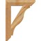 Ekena Millwork Funston Slat Rough Sawn Bracket, Western Red Cedar, 4"W x 22"D x 30"H BKT04X22X30FST06RWR - alternate 2